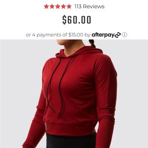 Born Primitive Criss Cross hoodie